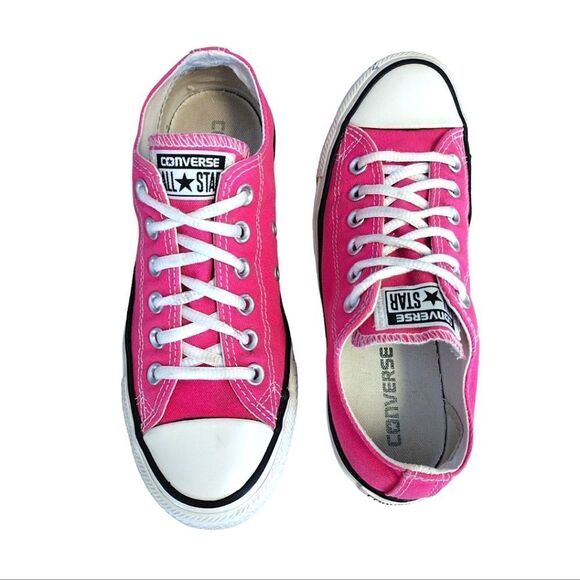 Converse Y2K Retro Hot Pink  Low Lace Up Unisex Sneakers W7 M5 - Picture 16 of 17